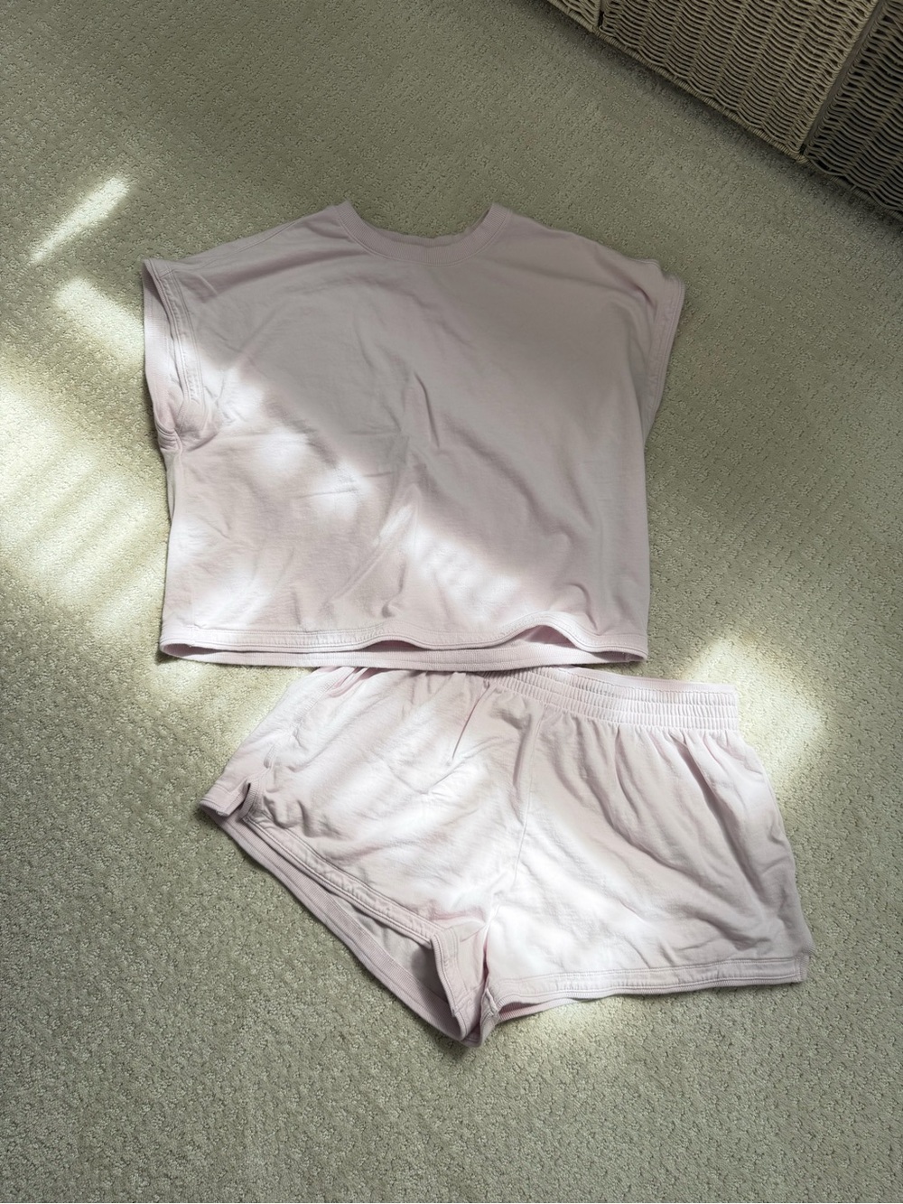Pink Athleta Set